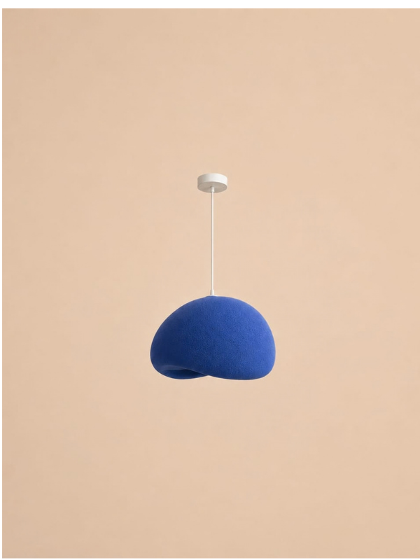 Abazhur Imitim Betoni — ngjyra Blu