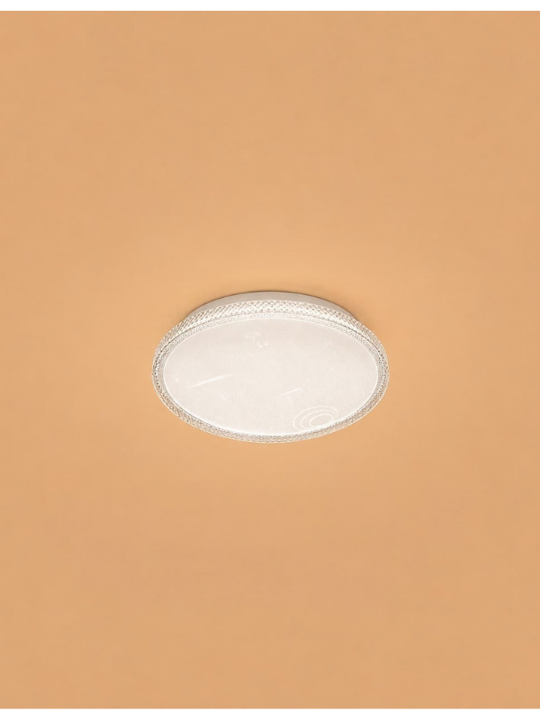 Abazhur Led — Abazhur Tavanor, ngjyra E bardhë, material Plastik