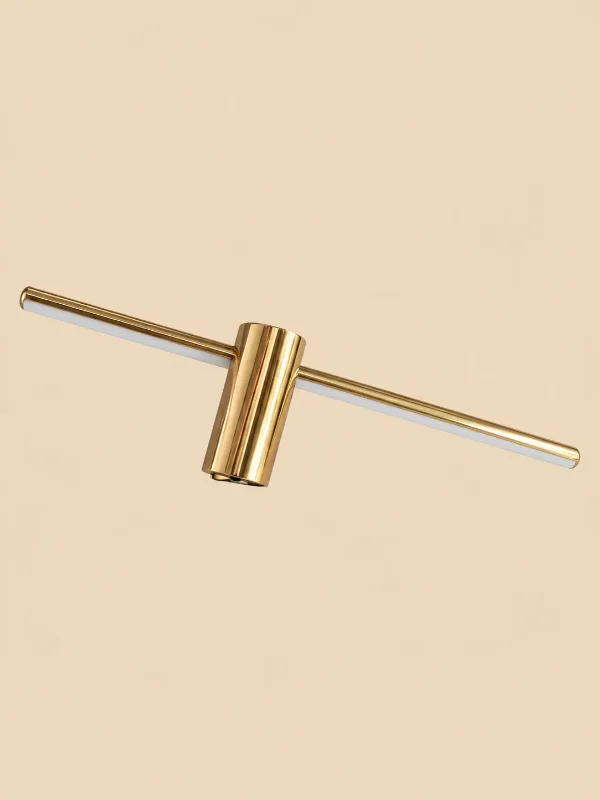 Bracetë Murale Led Me Tre Nivele Ndricimi — Braceta Murale, ngjyra Gold, material Metal