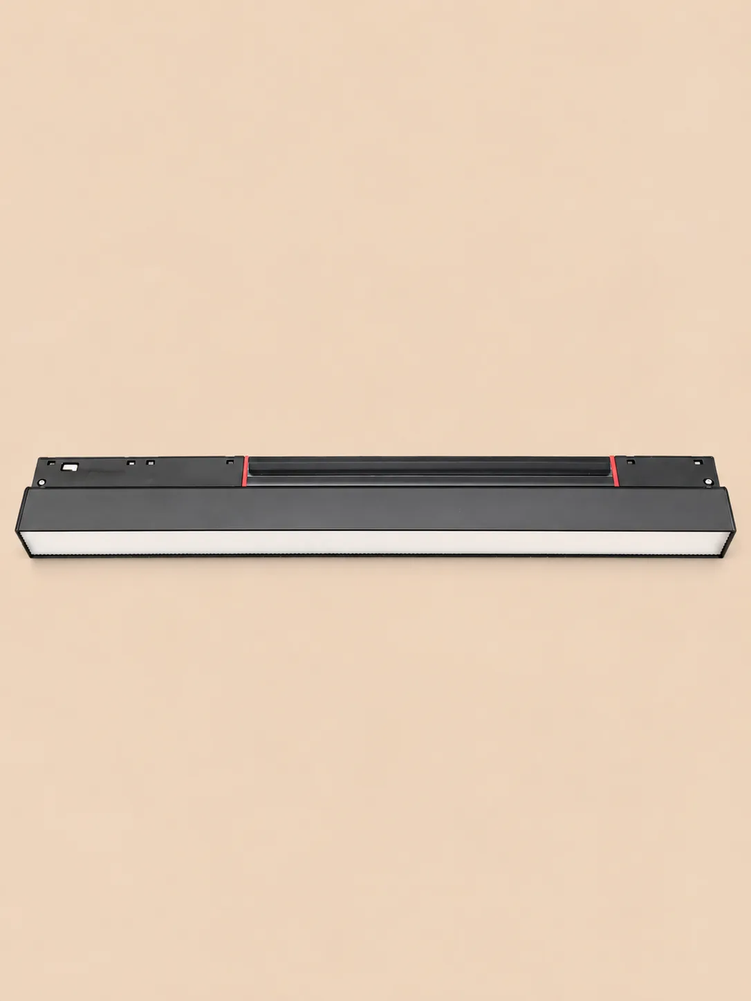 Spot Linear Led Me Një Nivel Ndriçimi Për Shina Magnetike — Spote Led Për Shina Magnetike, ngjyra E zezë, material Metal