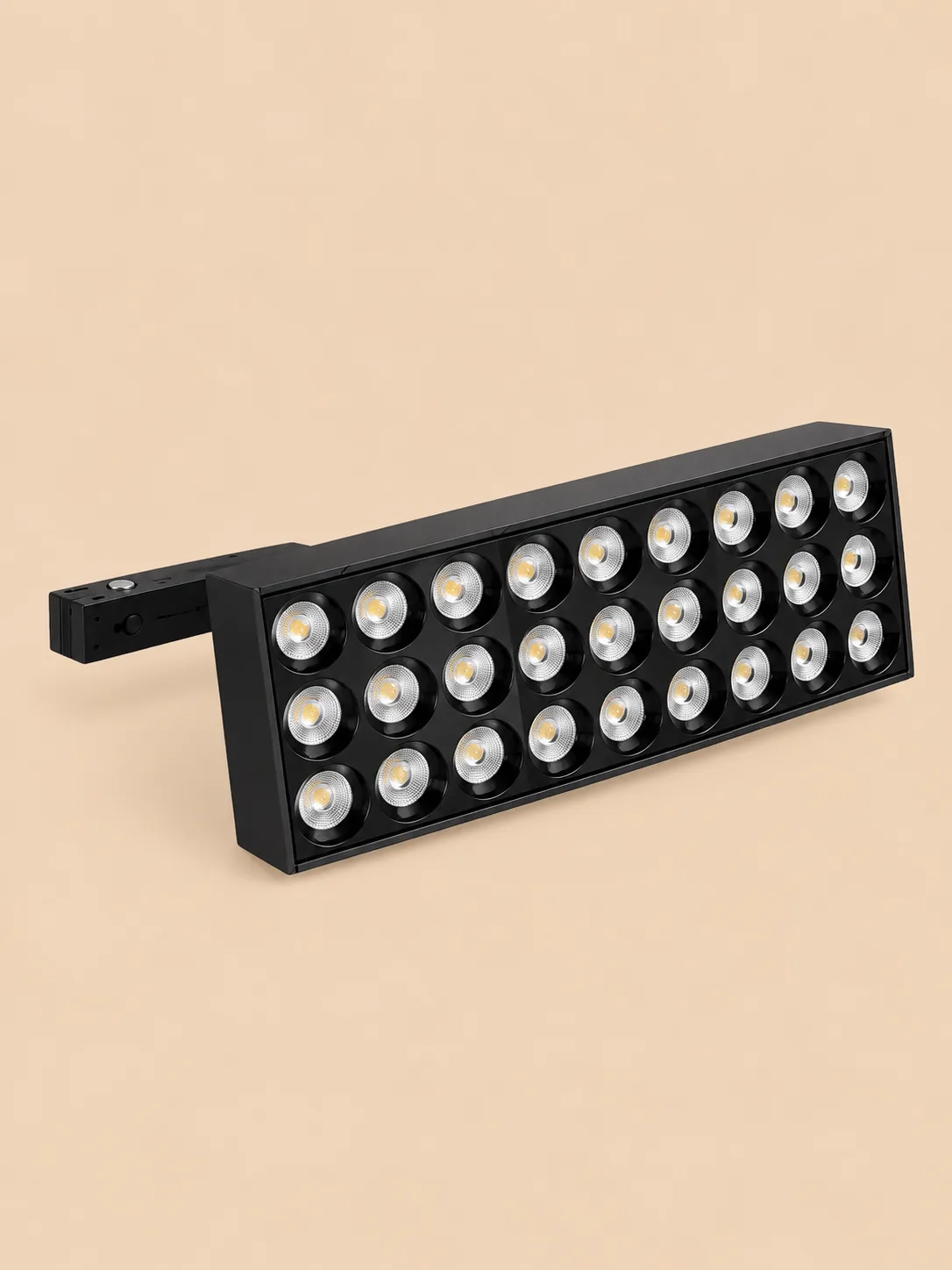 Spot Led Magnetik-1 — Spote Led Për Shina Magnetike, ngjyra E zezë, material Metal